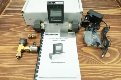 Matheson 819 Series High Pressure Mass Flow Meter 0-1000 SLPM N2 with Cert USA - Image 1 of 4