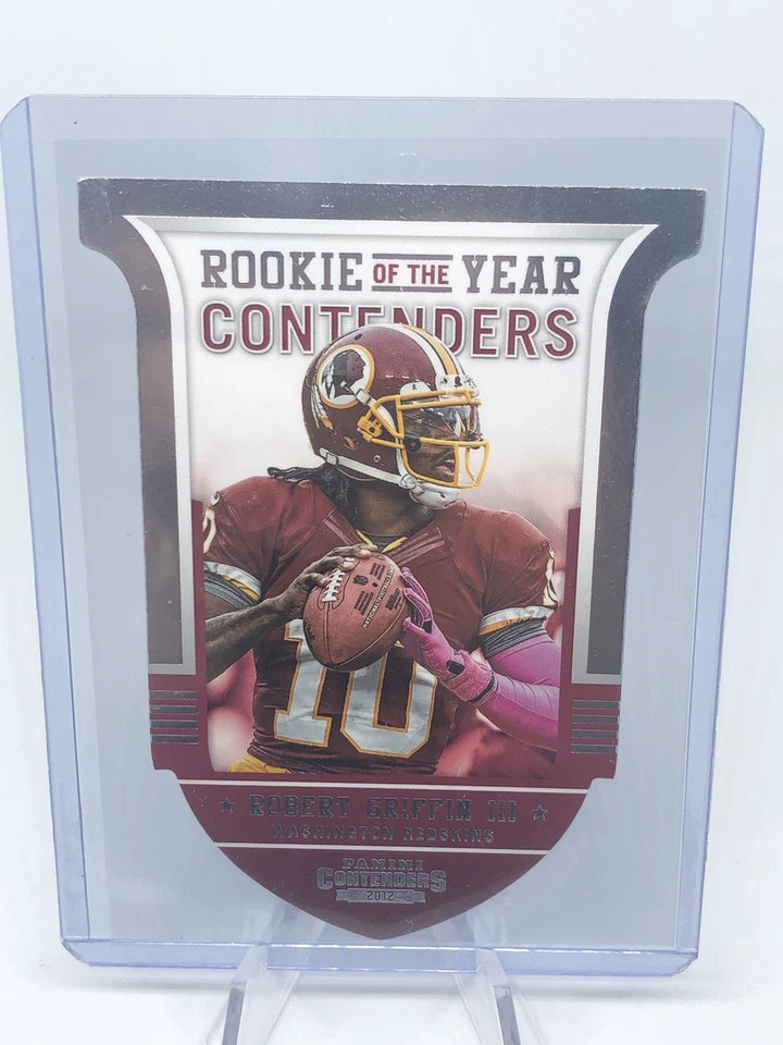 2012 Panini Contenders Robert Griffin III Rookie of the Year RC ROY #7 - Image 1 of 2