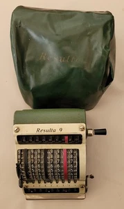 Resulta 9 Ancienne Calculatrice Allemand CARL KAECHELEN Offenburg - Photo 1/5