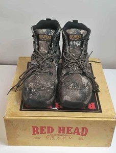 Red Head Brand Size 14W True Timber Strata Timber Buck Waterproof Boots Hunting - Picture 1 of 7
