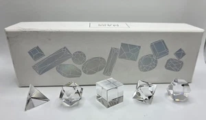 Swarovski Platonische Körper The Brilliance of Design Masse Beverly SELTEN 5er Set! - Bild 1 von 13