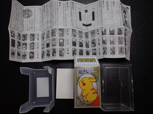 Pokemon Poker Playing Card Hanafuda EMPTY CASE ONLY Charizard Blastoise Venusaur - Picture 1 of 24