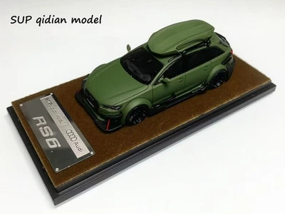 SUP1:64 verde Audi RS6 Avant (C7) Wagon DTM Jon Olsson carrocería ancha versión modificada Foto 1 de 4