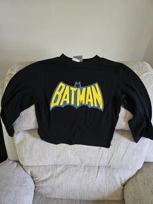 Sudadera Batman Niños Talla Mediana Negra Logo Antiguo. Obo $20. Foto 1 de 3