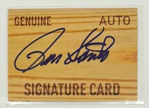 2008 AUTOGRAPH CARD RON SANTO CHICAGO CUBS ~ RARE FIND! - Picture 1 of 2