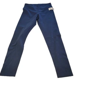 NWT Jenni Intimates Cotton/Spandex Stretch Pull On Leggings Blue-large - Picture 1 of 5