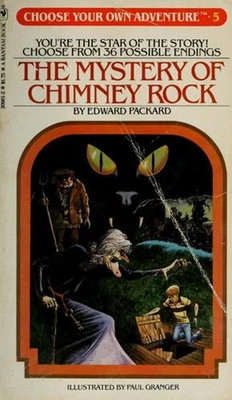 The Mystery of Chimney Rock Paperback Edward Packard - Imagem 1 de 2