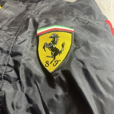 Official 1998 Ferrari Rain Jacket Zip Up (A-49) - Image 1 of 4