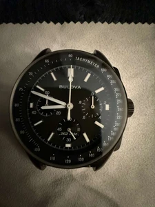 Bulova Piloto Lunar Ref. 98A186 45mm Edición Limitada PVD Cronógrafo Excelente - Imagen 1 de 13