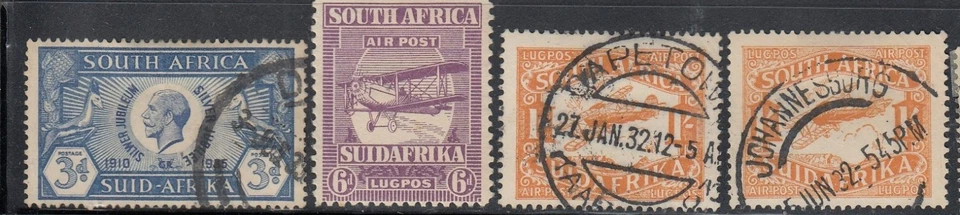 South Africa Semi Postals, Airmails, Pairs and not!   See all Scans — 第 1/4 张图片