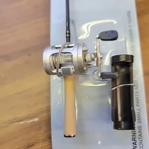 New TECH TACKLE Abu Garcia Ambassadeur Mini Combo Rod & Reel Micro Display - Picture 1 of 11