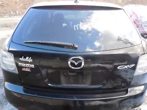 2007-2012 Mazda CX-7 Rear Hatch Lid Liftgate W/ Spoiler & Wiper OEM A3F - Picture 1 of 3