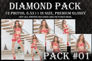 Jade Venus DIAMOND PACK 01 | Hochglanz Randlos Foto Set 12 | 8,5 X 11 - Bild 1 von 11