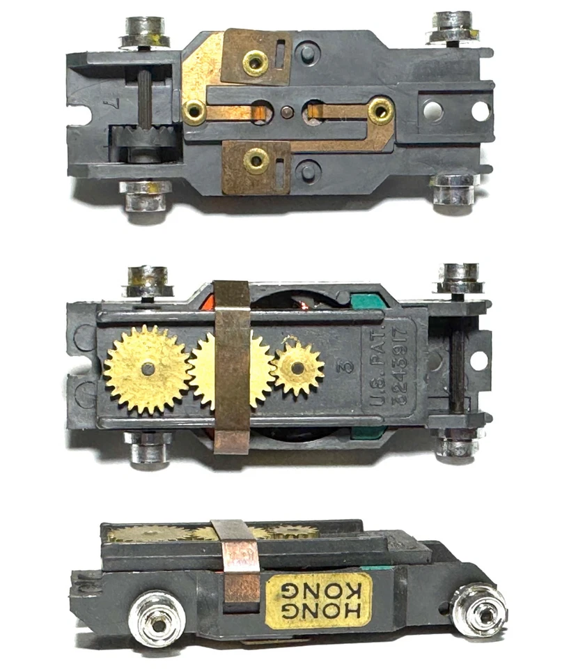 1 pieza 1970 Aurora T-jet Thunderjet 500 Slot Car CHASIS funciona sin camionetas ni neumáticos Foto 1 de 1