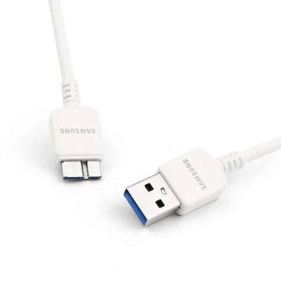 Original Samsung USB 3.0 5FT Fast Charging Data Sync Cable for Note3 Galaxy S5 - Image 1 of 4