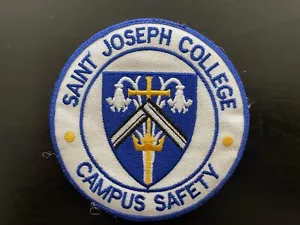 Saint Joseph College Campus Safety Patch Connecticut - Picture 1 of 3