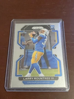 2021 Panini Prizm Rookie Silver Prizm Larry Rountree III #401 Rookie - Image 1 of 2
