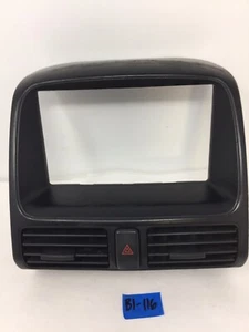 02-06 CRV Radio Face Bezel Air Vent Dash Finish Center Panel Trim w/Hazard OEM - Picture 1 of 12