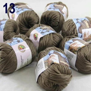 Sale New 8Skeinsx50gr Soft 100% Cotton Chunky Super Bulky Hand Knitting Yarn 13 - Picture 1 of 12