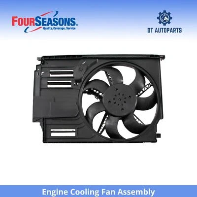 For 2015-2019 Mini Cooper Engine Cooling Fan Assembly 4 Seasons 2016 2017 2018 - Image 1 of 4