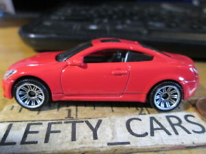 MATCHBOX 2010 Red Infiniti G37 Coupe 2door Car SCALE 1/64 - Loose! No box!