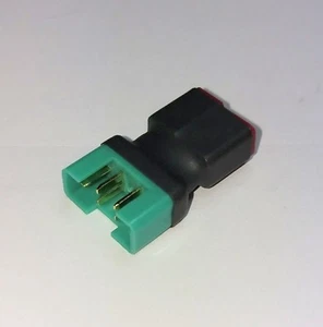 Adapterstecker T-Plug Buchse auf Multiplex MPX Stecker  Ladekabel Modellbau - Picture 1 of 2