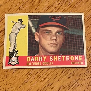 1960 Topps - Barry Shetrone #348 (RC) EX to EXMT @QP28 - Picture 1 of 1