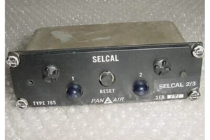 Panel de control selectivo de llamadas tipo 765 Boeing 727 SELCAL - Imagen 1 de 1