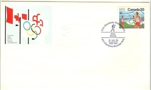 1976 Canada Post Olympics Special Embossed & Cancelled Boxing Event Cover - Picture 1 of 1