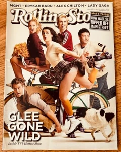 GLEE 2010 Rolling Stone magazine & 3 SDCC posters set 2010 2012 2014 Jane Lynch - Picture 1 of 4