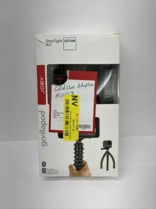 Joby GripTight Smartphone / GoPro Action Camera Tripod Kit Black JB01515-MISSING - Picture 1 of 2