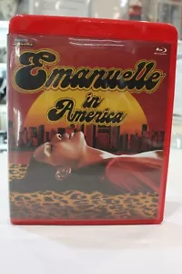 Emanuelle in America (Blu-ray, 1977) Mondo Macabro Red Case Limited 1154/1500 - Picture 1 of 5