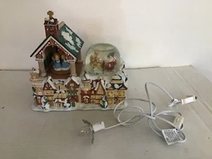 San Francisco Music Box Company Christmas Snowball Ceramic Village MAKE OFFER! - Picture 1 of 5