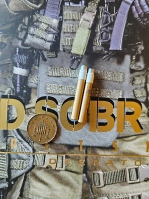 DAMTOYS russische Spetsnaz MVD SOBR LYNX Fackeln x 2 lose 1/6. Skala NICHT REAL