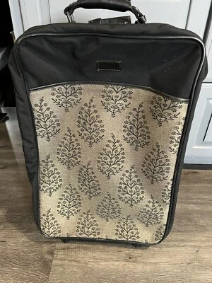 Maleta de mano Hartman de cuero con ruedas de 22" de tela con ruedas Foto 1 de 4