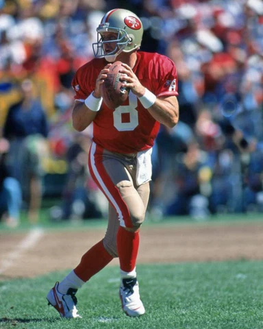 San Francisco 49ers STEVE YOUNG Glossy 8x10 Photo Print Football Poster HOF 2005 Cover