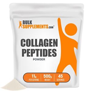 BulkSupplements Hydrolyzed Collagen (Bovine) Powder - 11g Per Serving