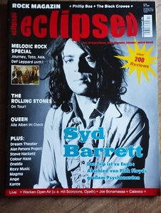 ๐ธ๐ธ ECLIPSED 86/2006 SYD BARETT , Queen, The Rolling Stone Magazine Germany - Picture 1 of 1