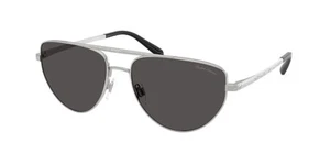 NEW Ralph Lauren 7090 Sunglasses 900187 Silver 100% AUTHENTIC - Picture 1 of 1