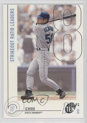 2002 Topps Ten Ichiro Suzuki Ichiro #99 HOF - Image 1 of 2