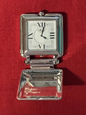 Luxuriöse Schweizer Taschenuhr/Wecker von Chopard - wie neu! - Bild 1 von 4