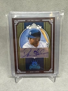 2005 Donruss Diamond Kings Deion Sanders Crowning Moments Autograph 1/1 Yankees - Picture 1 of 2