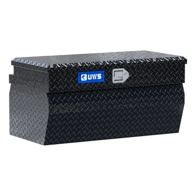UWS 36" Wedge Utility Chest Box (Heavy Packaging) EC20172 Gloss Black Aluminum Foto 1 de 4