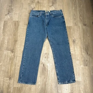 Wrangler Authentics Herren Jeans 36x30 Blau Denim Straight Leg Classic Fit - Bild 1 von 16