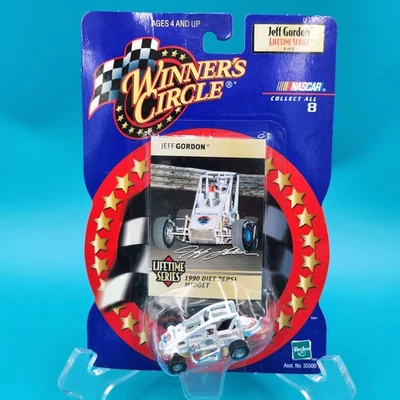 #4 Jeff Gordon Lifetime Series 1/64 Die-cast Car 1990 White Diet Pepsi Midget #8 - Image 1 of 4