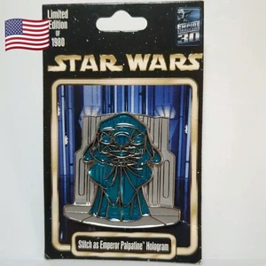 Disney WDW Stitch Star Wars Pin Badge Limited Edition 1980 Used - Picture 1 of 4