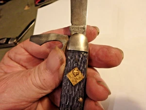 3S- Vintage CAMILLUS Cub Scout 3 1/4" 3 Klinge / Werkzeug Taschenmesser - Bild 1 von 2