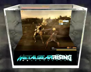 Metal Gear Revengeance - 3D Cube Handmade Diorama - VideoGames - Shadowbox - Picture 1 of 1