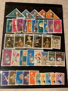 Paraguay Postage Lot All Different Approx 35 Stamps Mint Never Hinged SKU#34922 - Picture 1 of 1