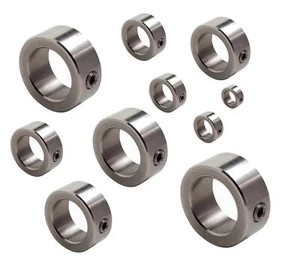 Edelstahl Stellring DIN 705 A5 - 38 Ø 10 - 56 mm V2A Gewindestift DIN 914 - Bild 1 von 1